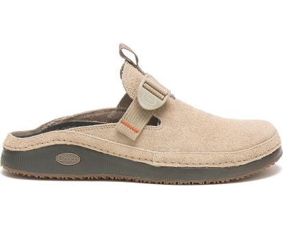 Pantuflas Chaco Hombre Paonia Clog Beige España OUDN76839